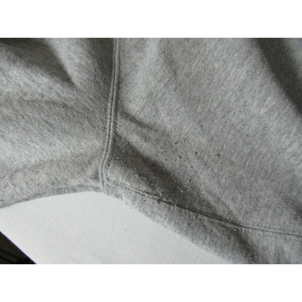 Champion Spell Out Logo Hoodie Sweatshirt Men Large Gray Pullover - Picture 6 of 6
